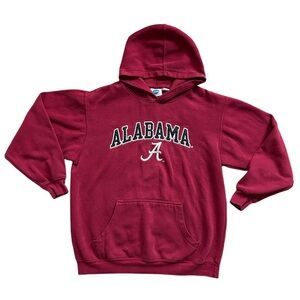 Alabama Crimson Tide NCAA Distressed Pullover Hoodie Size Small
